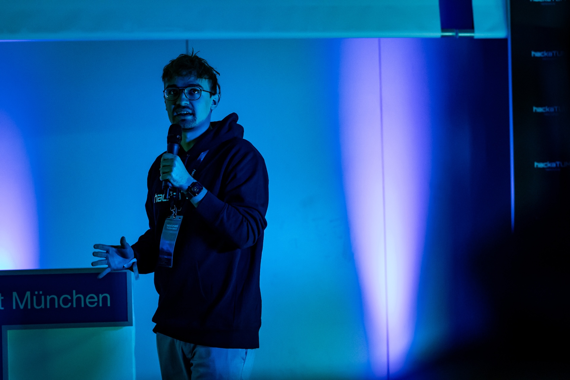 Felix Wiegand at hackaTUM 2025